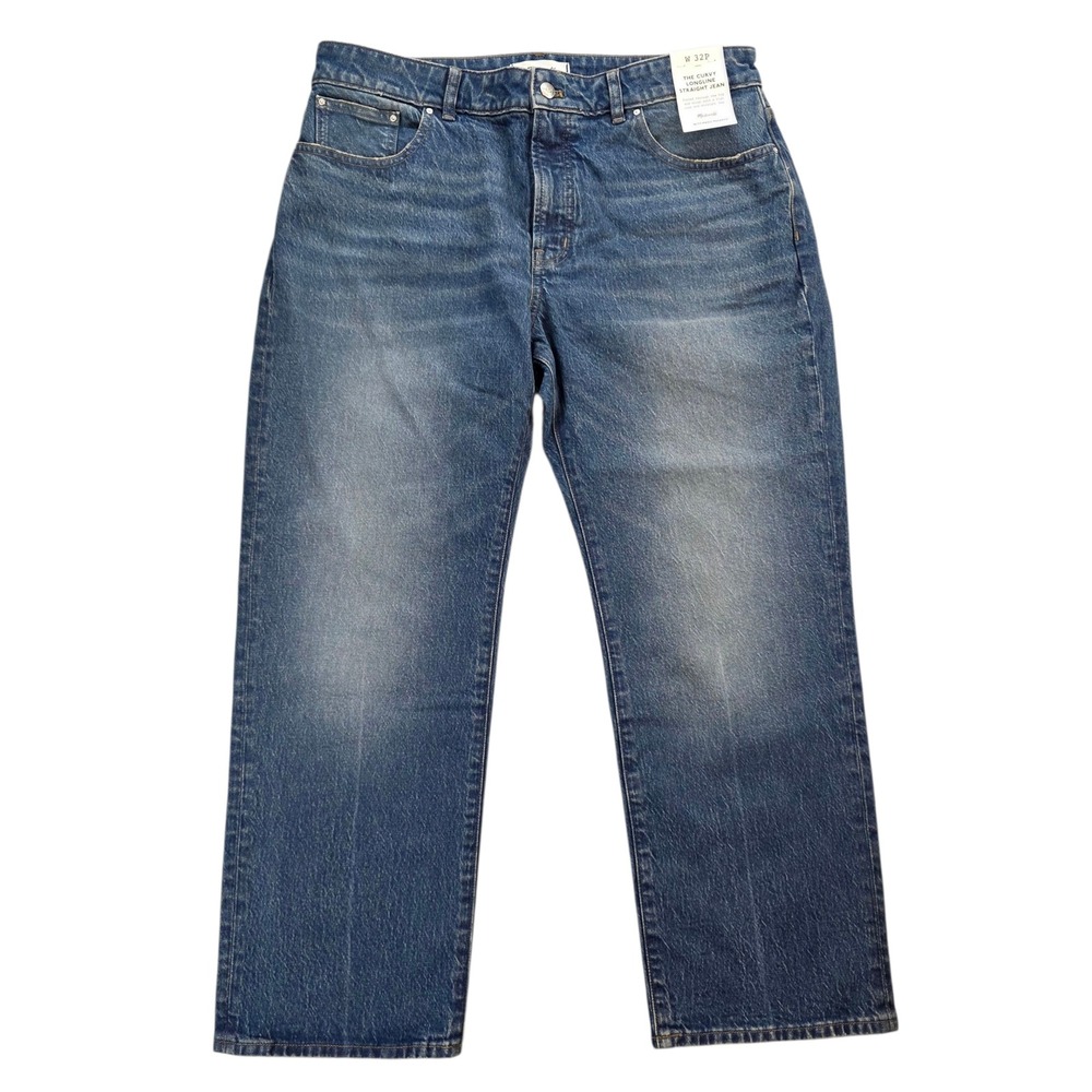 Madewell Curvy Longline Straight Jeans